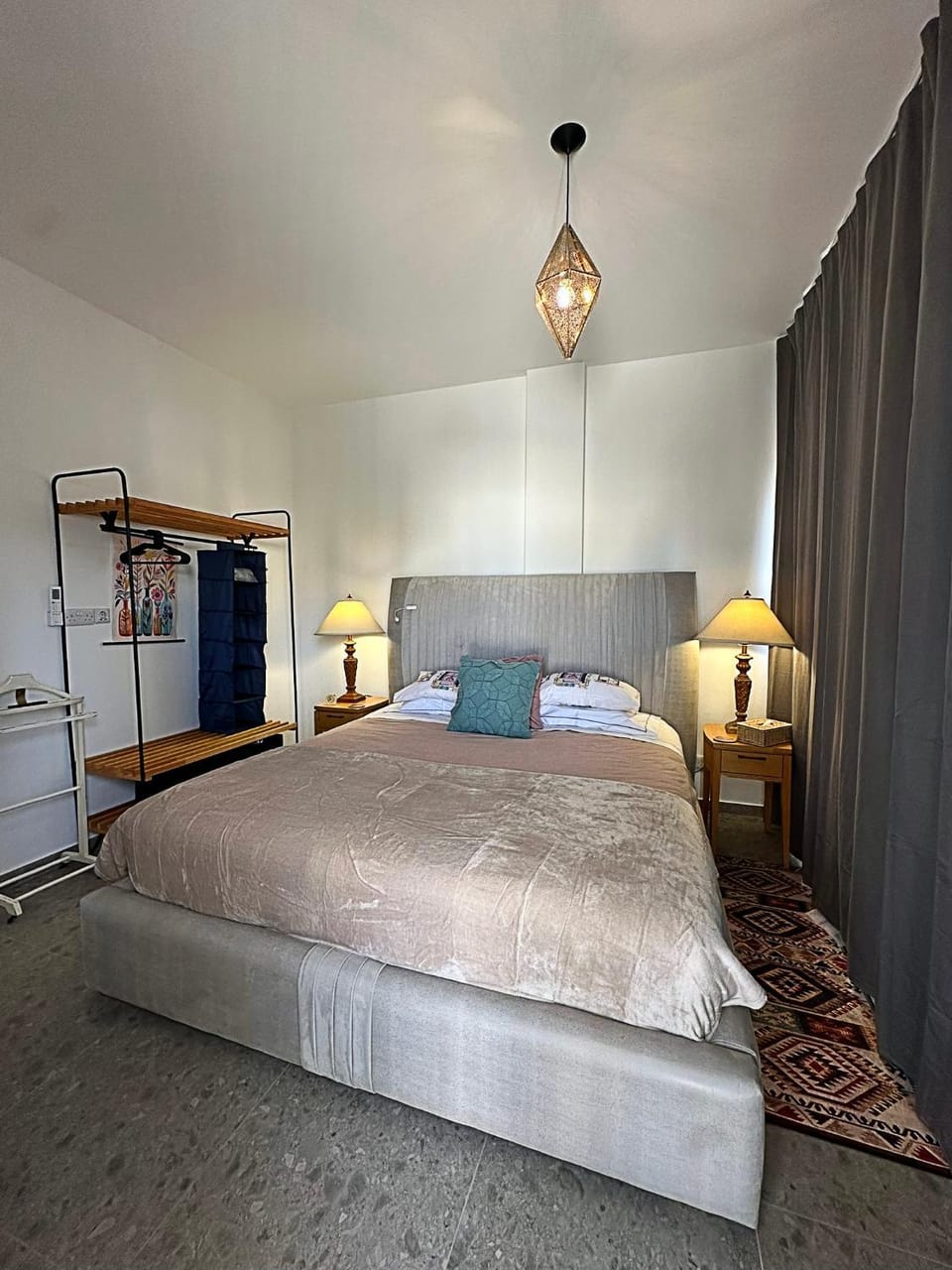 Bed, Photo of the whole room, Bedroom, wardrobe