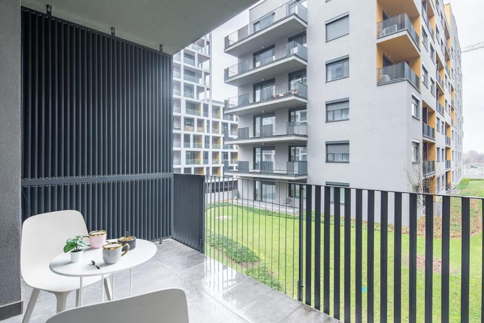 Balcony - Modern - Comfy Apartment in Budapest