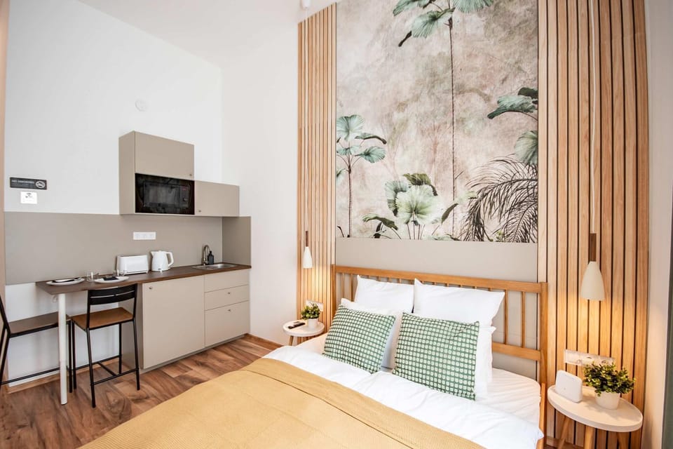 Vibrant Downtown Studio AC Apartment in Budapest