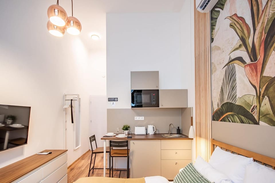 Cheerful Studio in City Center Apartment in Budapest