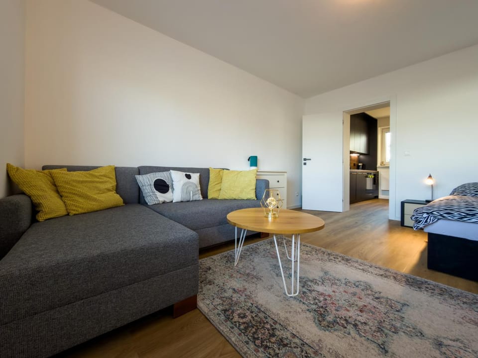 Living room, Seating area, Bedroom