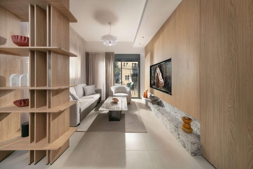 Luxury 4BR - 85sqm Private Garden - MAMAD - D80 Apartment in Tel Aviv-Yafo