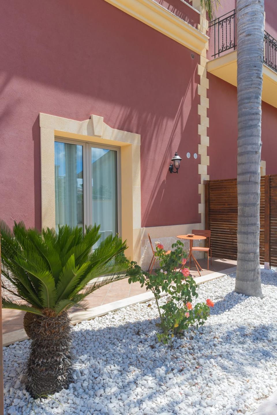 Property building, Garden view
