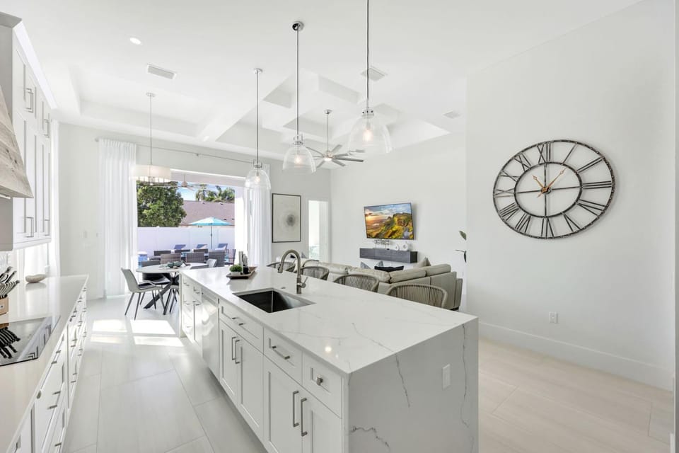 Twin Tides 2 Side-by-Side Homes w/ Pools + Spas House in Naples Park