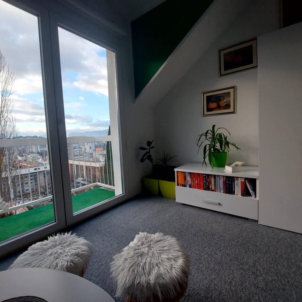Green Gallery Apartment in Sarajevo