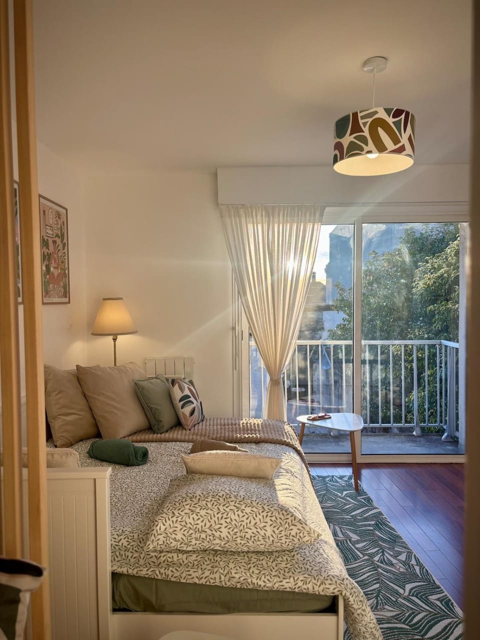 Bed, View (from property/room), Balcony/Terrace, Living room, Photo of the whole room, Seating area, Bedroom
