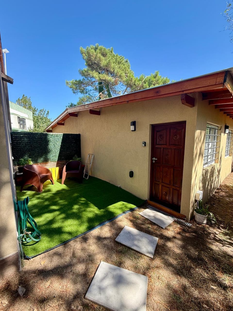 Property building, Patio, Garden view