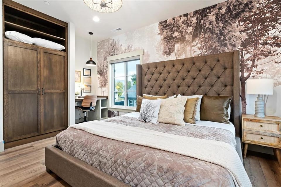 The Oak Room - 2BR 2BA Modern Mountain Loft Near Park City & Sundance Ski Resorts Apartment in Midway