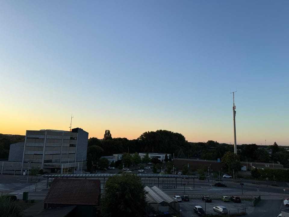 City view, Location, Sunset