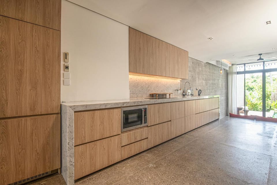 Chic 2BR Villa in Canggu Enclosed Living & Pool Villa in North Kuta