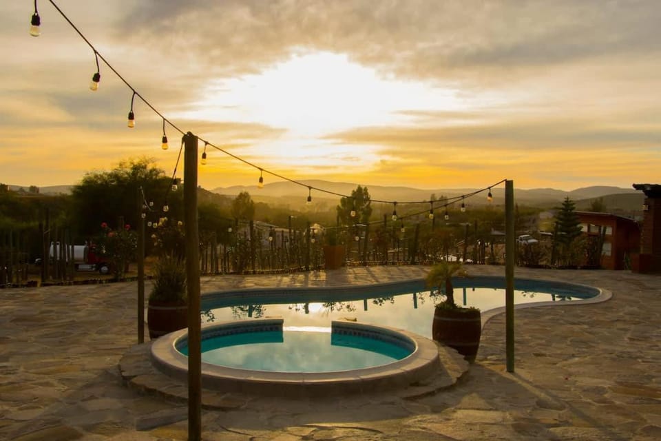 Villa De La Rosa at Valle de Guadalupe Pool BBQ & AC House in State of Baja California
