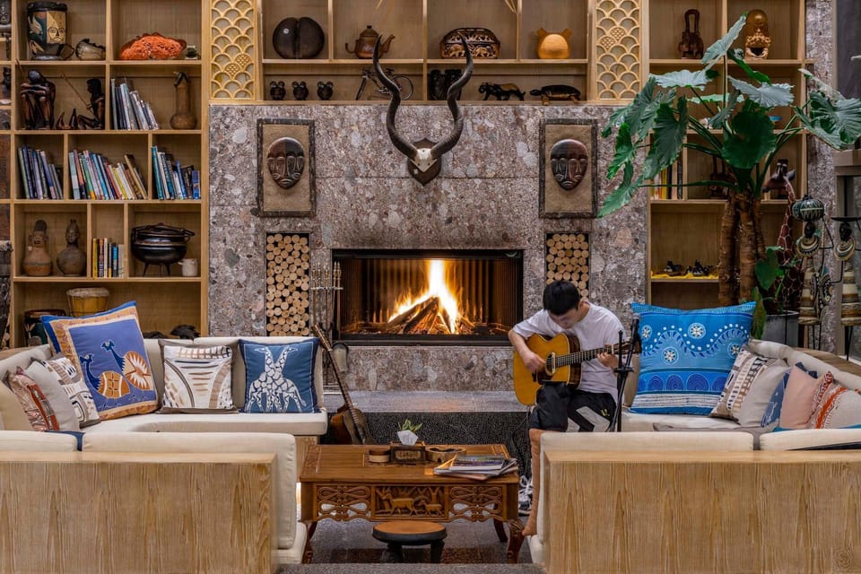 Library, Seating area