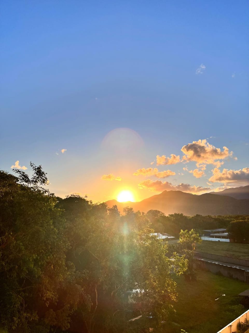 Natural landscape, Mountain view, Sunset