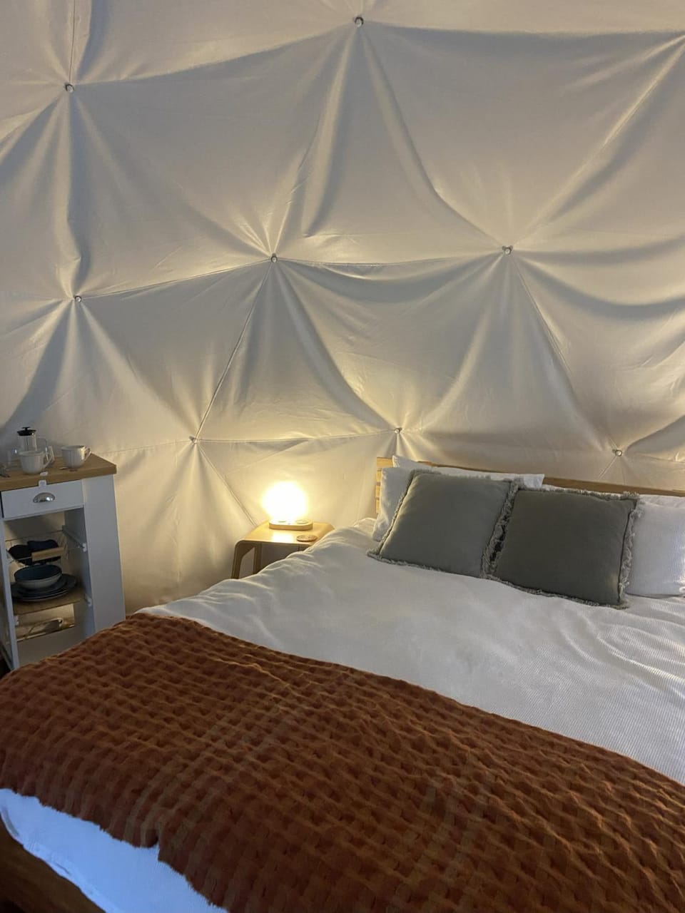 The Geodesic Dome in Pohara Golden Bay Luxury tent in Tasman District, Tasman, New Zealand