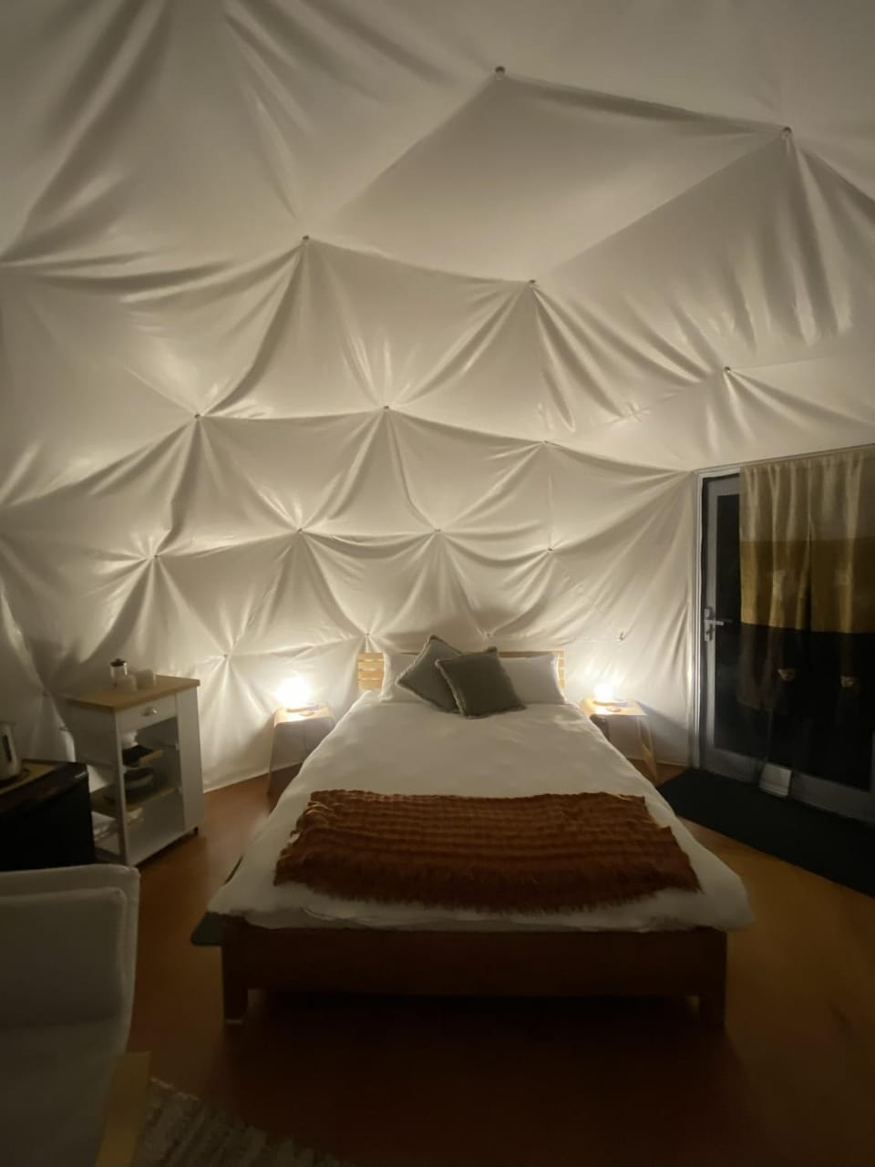 The Geodesic Dome in Pohara Golden Bay Luxury tent in Tasman District, Tasman, New Zealand