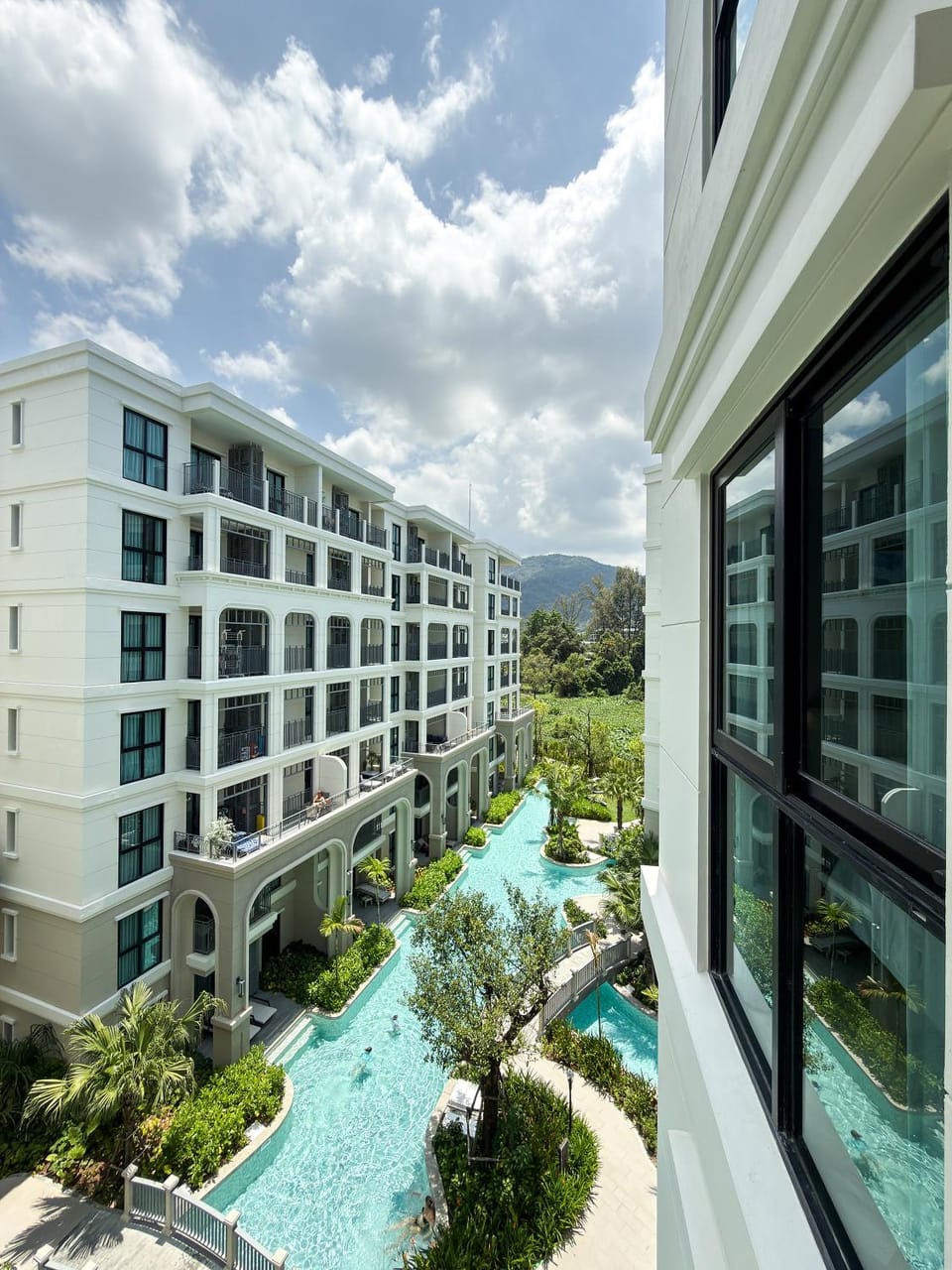 Property building, Pool view, Swimming pool