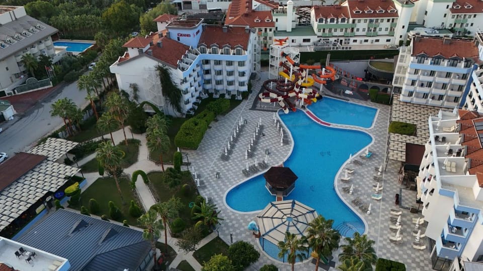 Property building, Aqua park, Swimming pool
