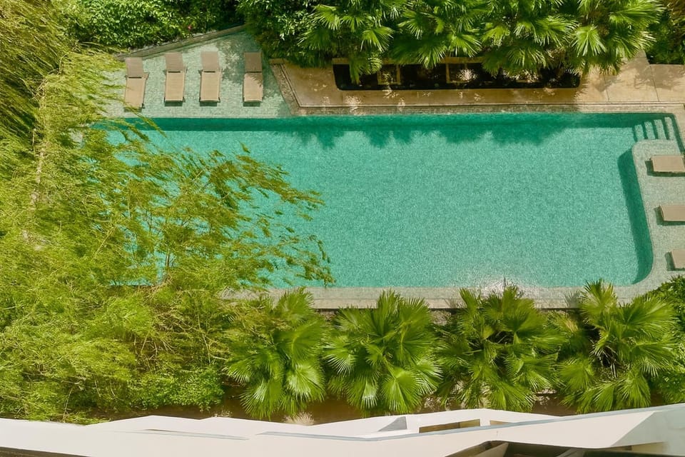 Pool view, Swimming pool