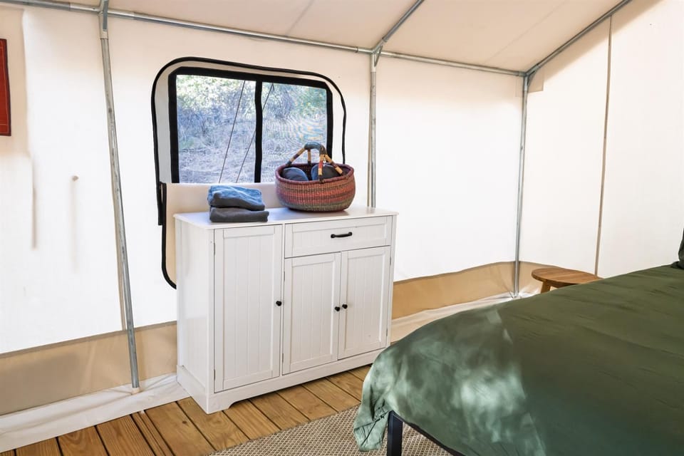 Peaceful Mountain Tent Escape at Harrison Ranch Luxury tent in Southern California