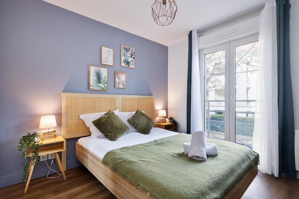 La Belle Échappée-Disney 6 mn, Paris 25 mn, Parking Apartment in Bussy-Saint-Georges