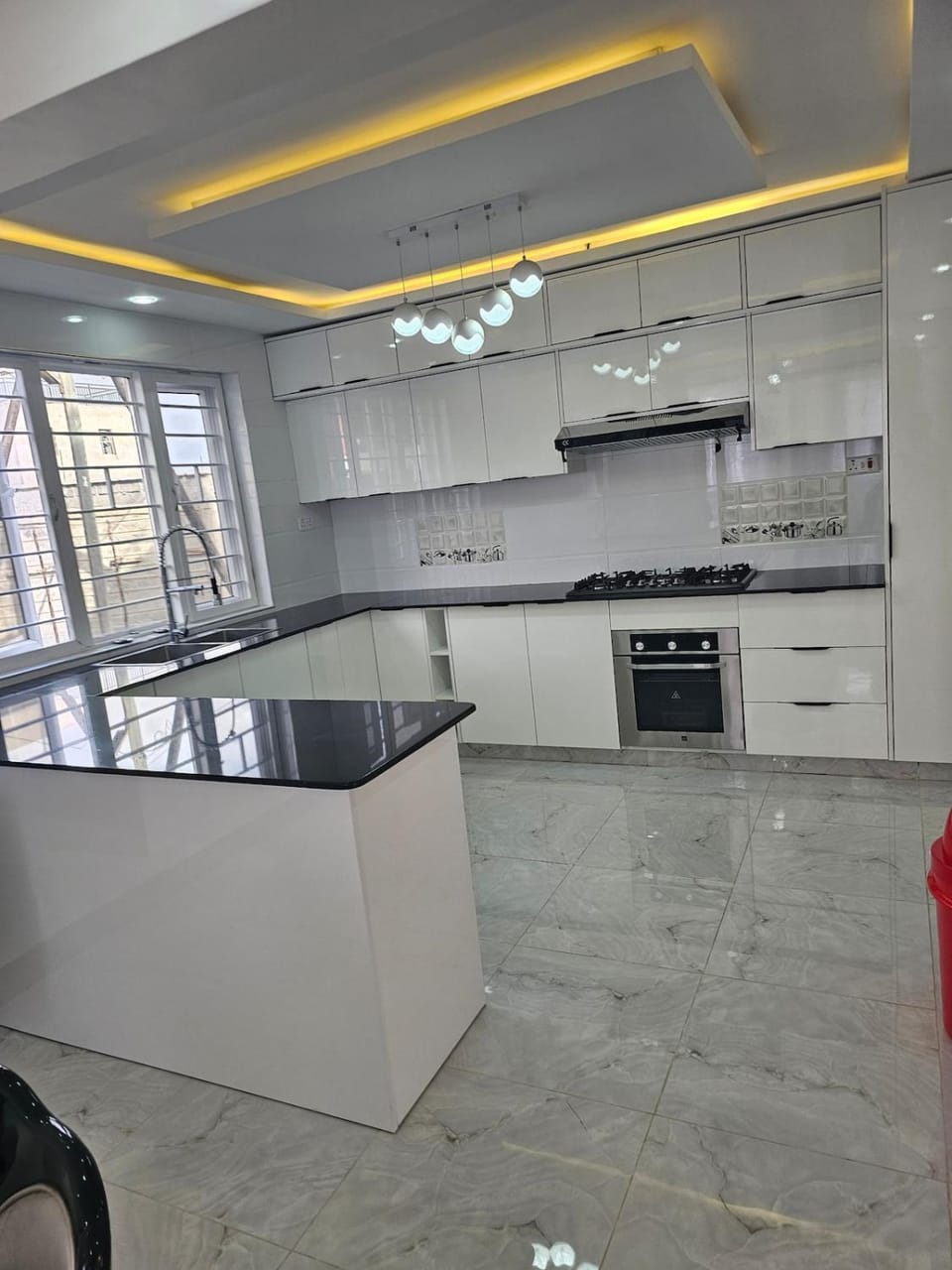 Kitchen or kitchenette, kitchen