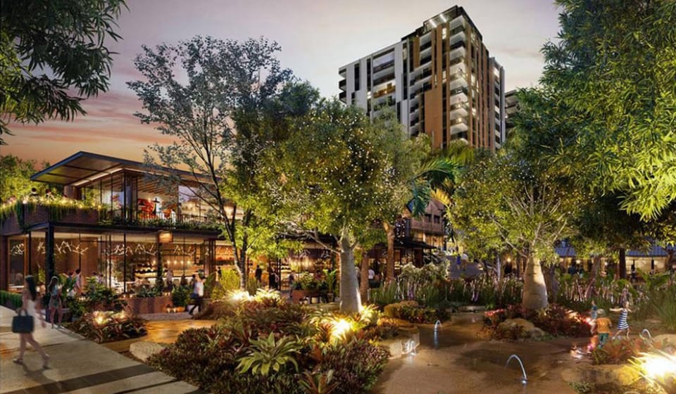 Property building, Restaurant/places to eat, Neighbourhood, Garden, Shopping Area