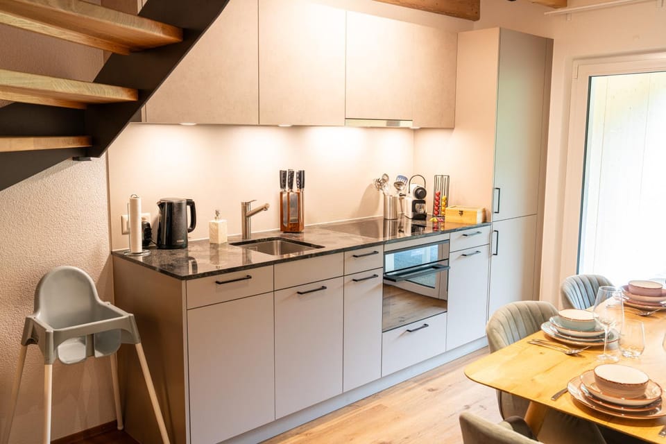 stove, towels, kitchen