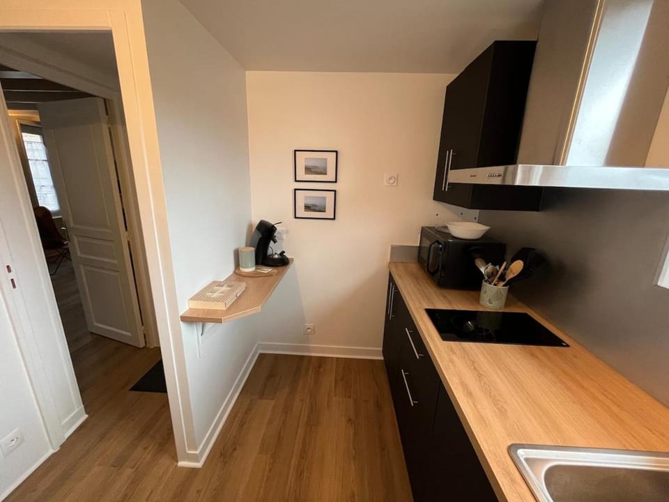 Kitchen or kitchenette, kitchen