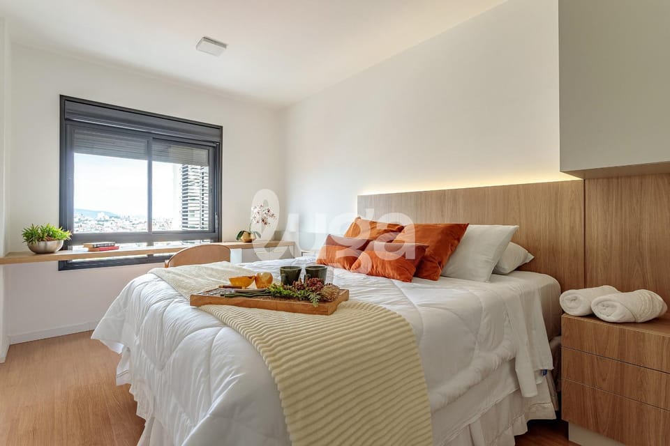 LUGA: Studio with leisure and great location Apartment in São José