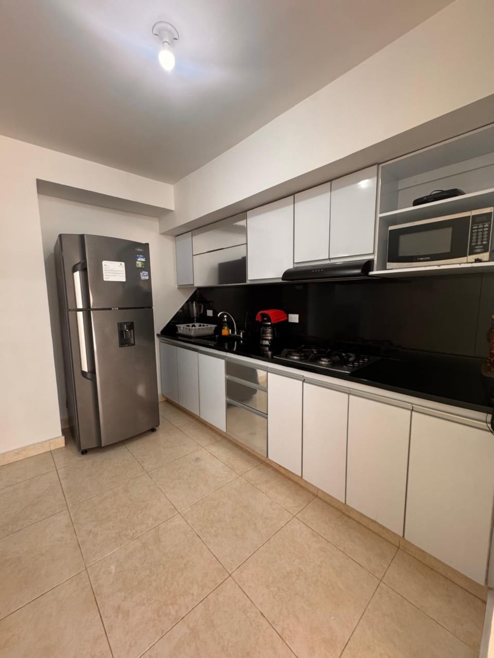 Kitchen or kitchenette, dishwasher, minibar, oven, stove