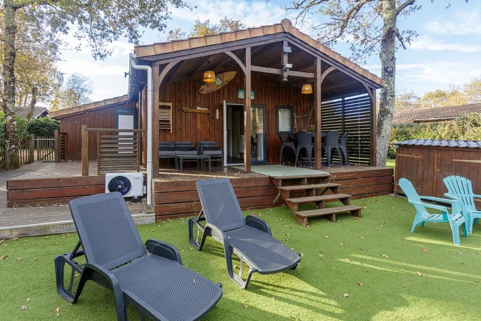 Chalet 809 tout confort en lisière de forêt Apartment in Gujan-Mestras
