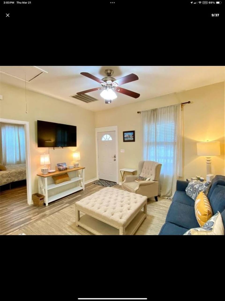 2br 1ba on 27th close to cruise ship House in Galveston Island