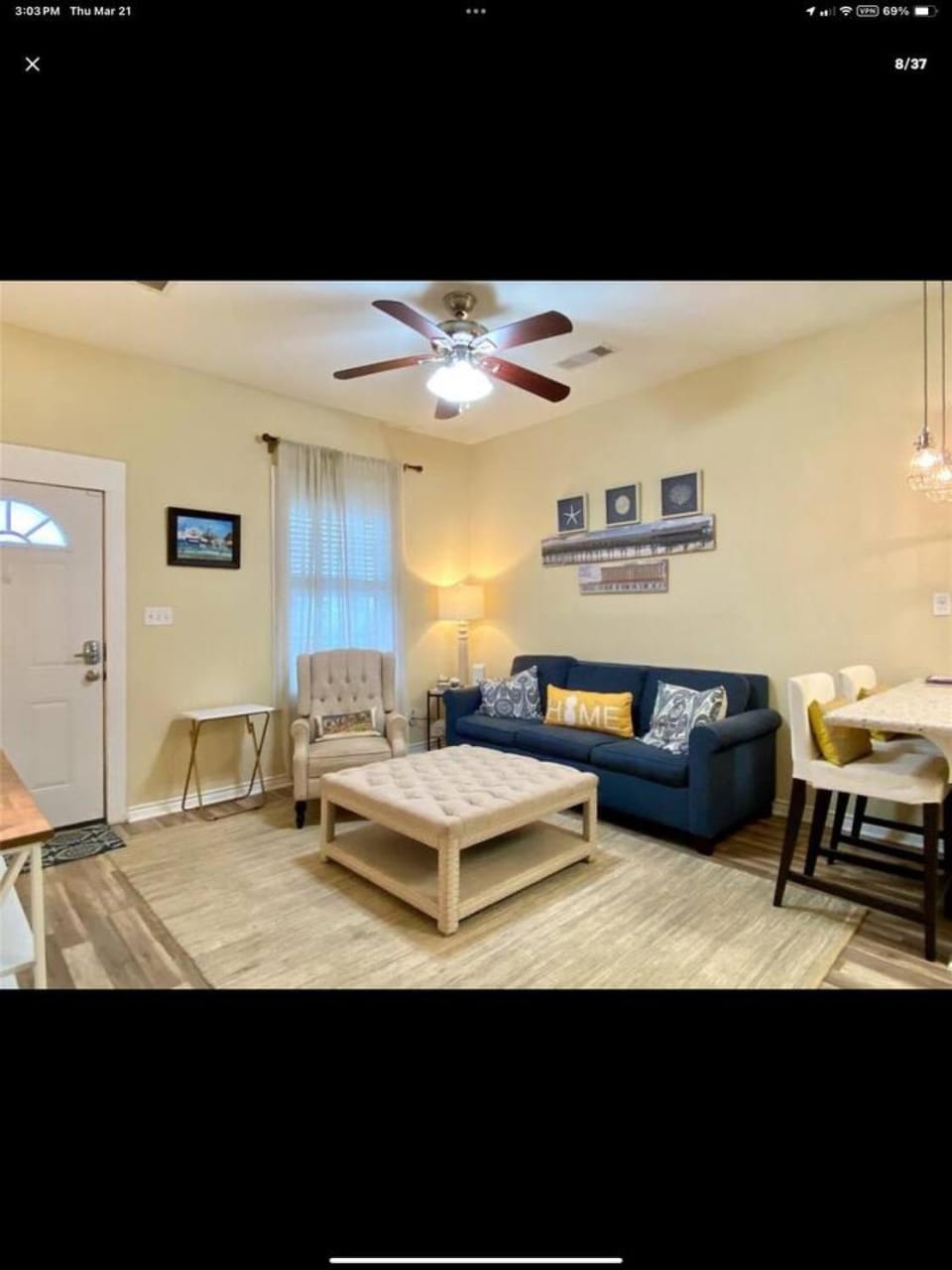 2br 1ba on 27th close to cruise ship House in Galveston Island