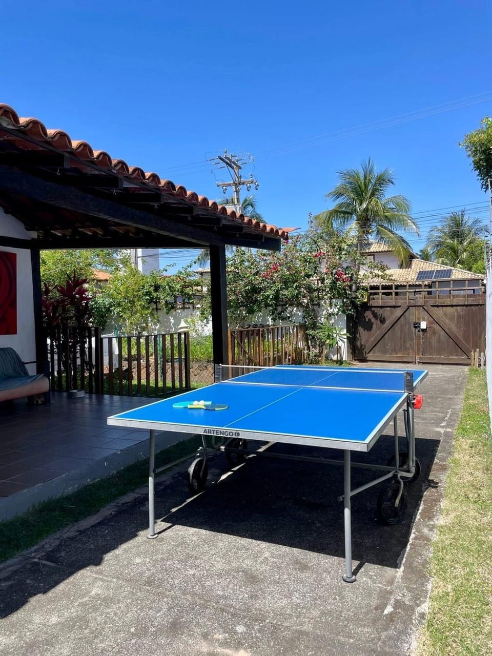 Garden, Table tennis
