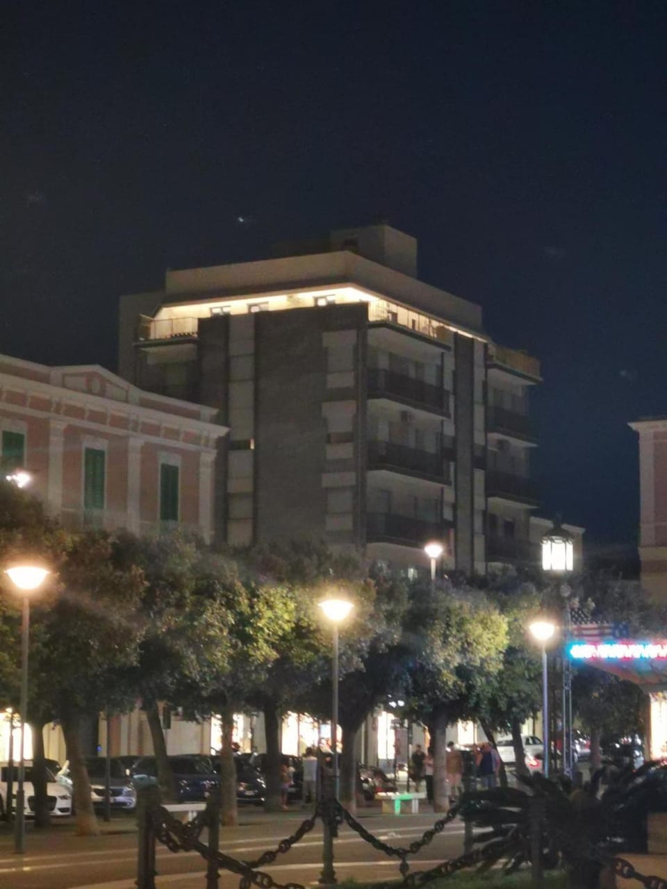 Property building, Night