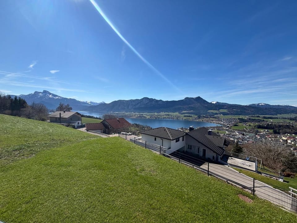 Natural landscape, Lake view, Mountain view