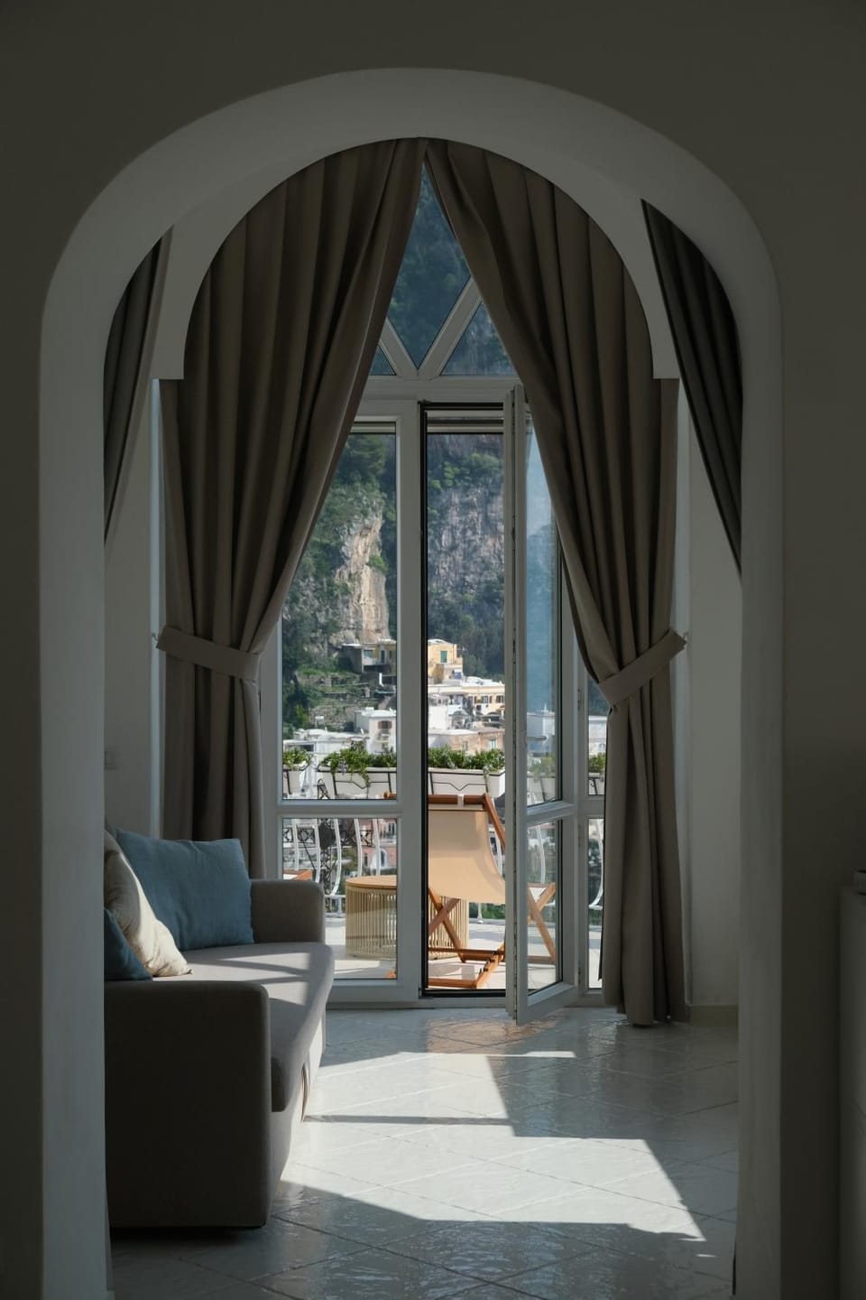 Natural landscape, Bird's eye view, Summer, View (from property/room), Living room, City view, Sea view