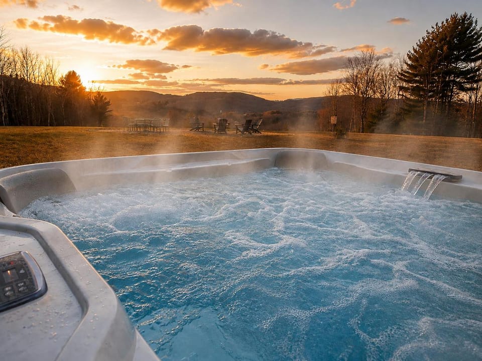 Hot Tub, Fire Pit, Views & 14 Acres Onyx Ridge House in Jeffersonville
