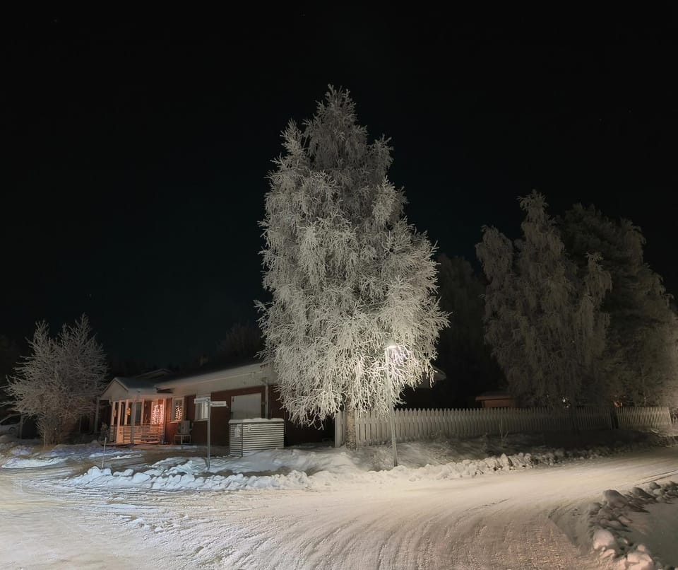 Property building, Winter