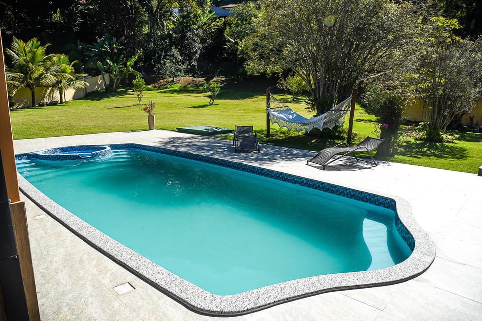 Garden, Pool view, Swimming pool, sunbed