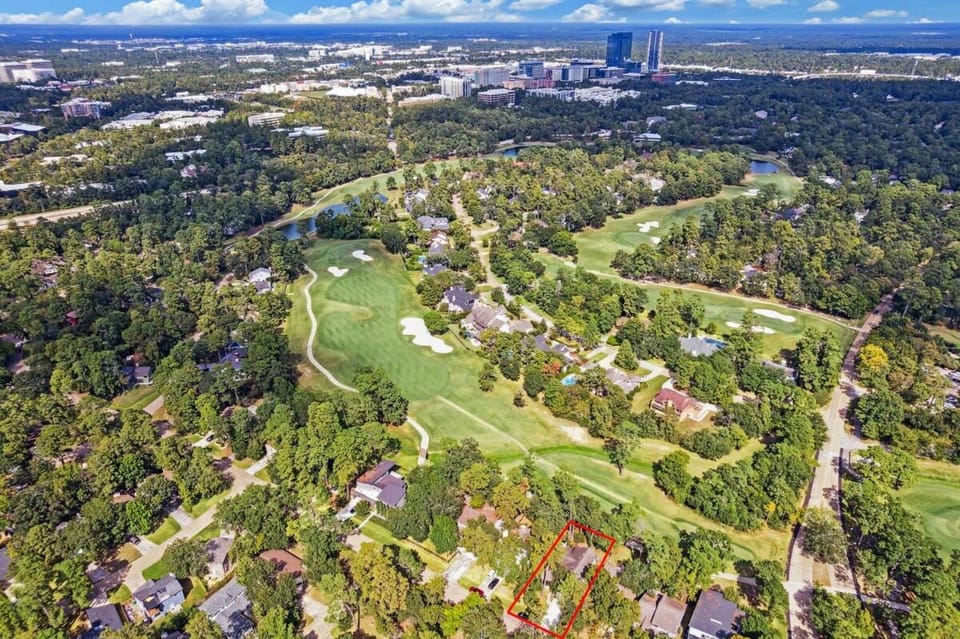 Bird's eye view, Golfcourse
