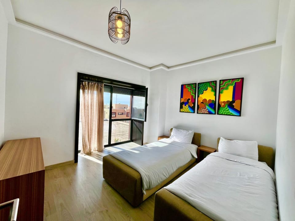 Atlantic View Duplex Tawenza Bay Apartment in Souss-Massa