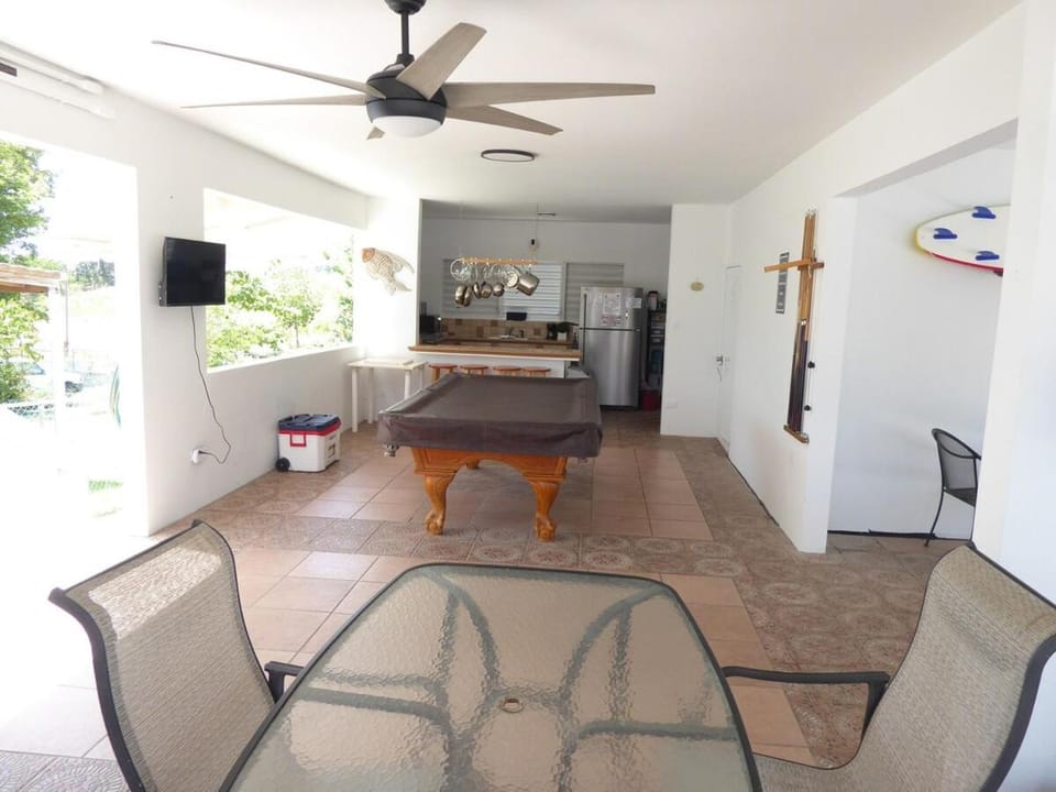 Casa Isla Azul, 4BR-3Ba-2Kit Wi-Fi, AC, Pool, Solar Power Boqueron Puerto Rico Walk to El Poblado Cabo Rojo House in Caribbean