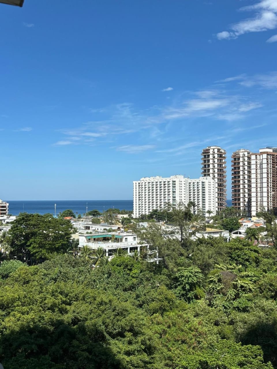 Apto contemporâneo vista Mar da Barra Apartment in Rio de Janeiro