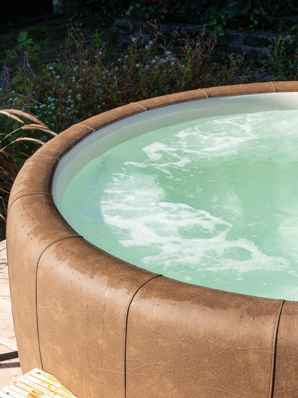 Day, Garden, Hot Spring Bath, Hot Tub