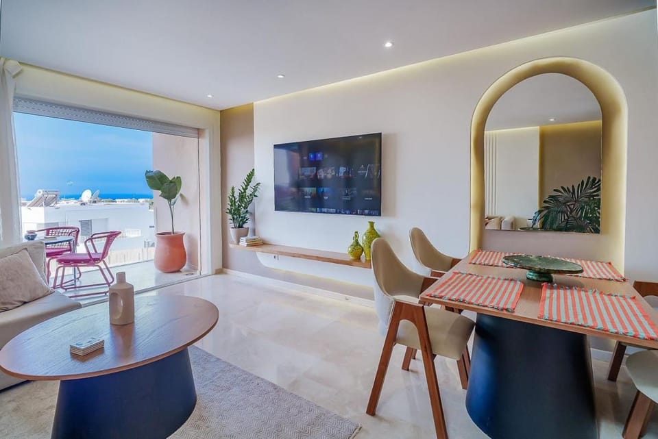 Luxurious sea view apartment with swimming pool Apartment in Souss-Massa