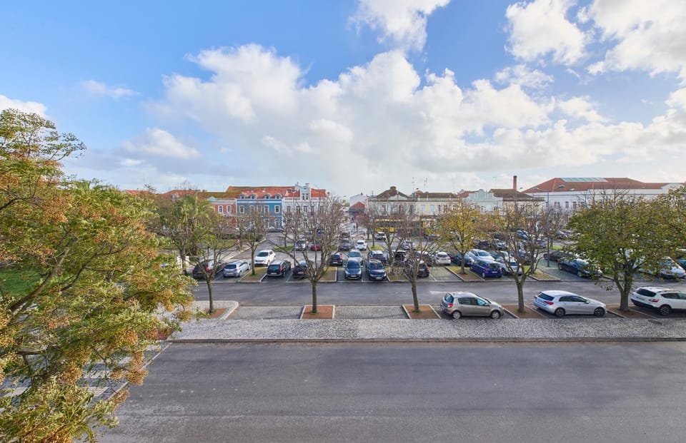 Bird's eye view, City view, Location, Parking