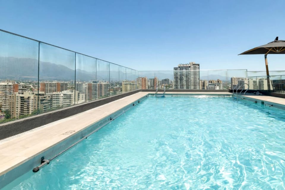 HOM I Terraza Metro Irarrazaval Wifi Nunoa Apartment in Santiago