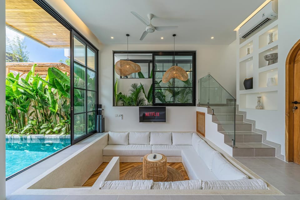Tropical Mediterranean Villas in Canggu Villa in North Kuta