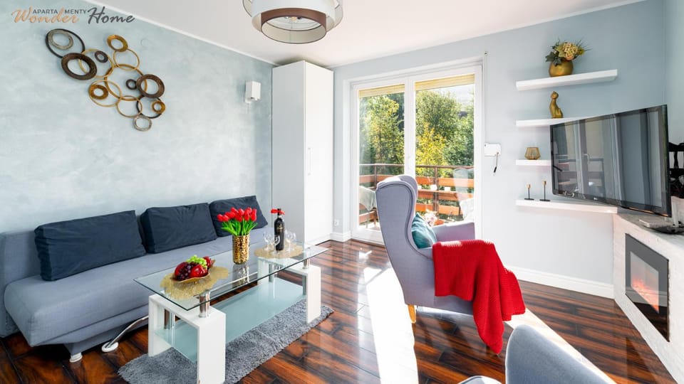 TV and multimedia, Balcony/Terrace, Living room, Seating area, fireplace
